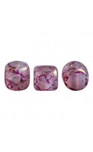 Les perles par Puca® Minos beads Light pink opal bronze 71100/15496